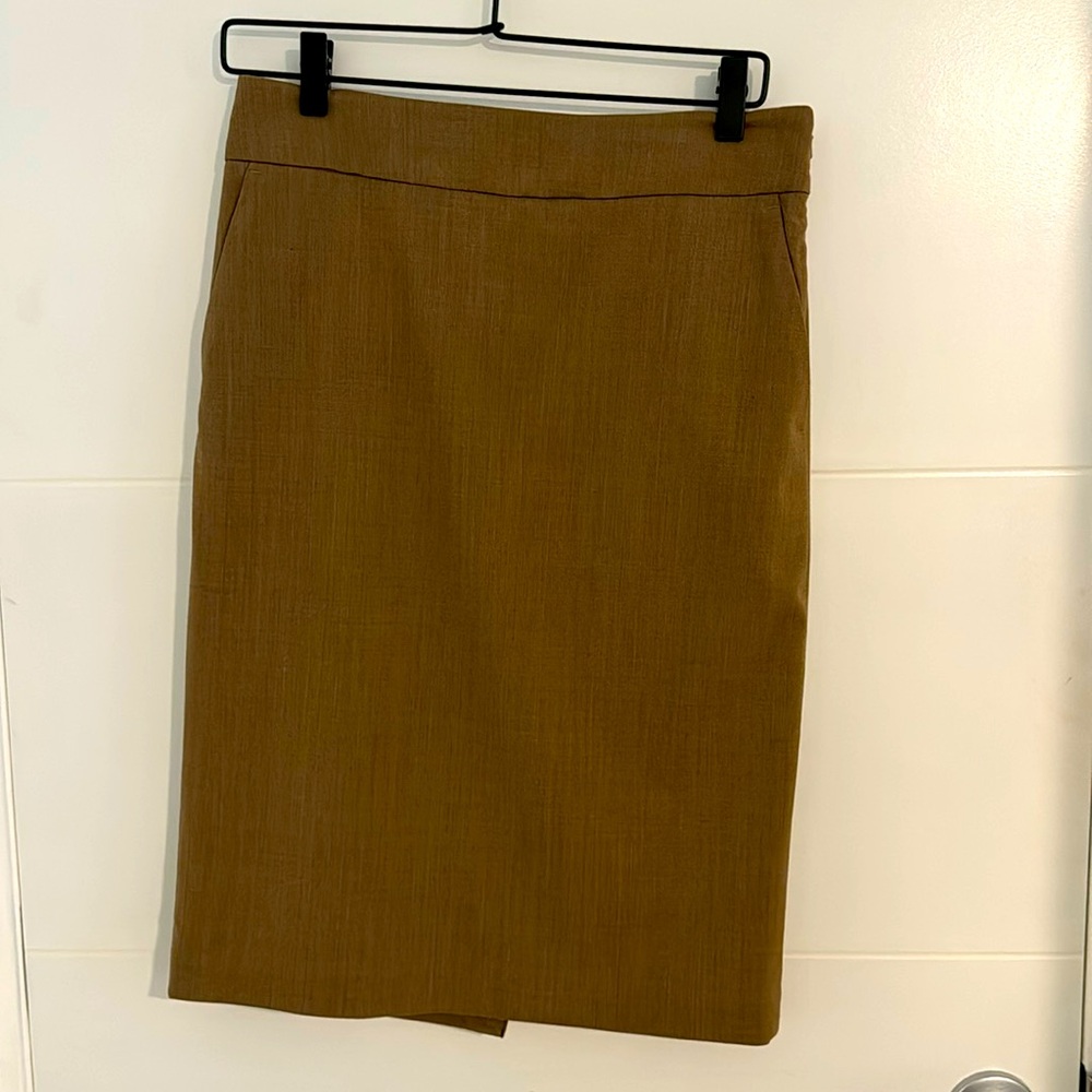 Banana Republic high waisted pencil skirt petite 6